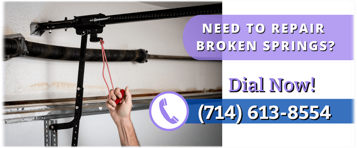 Broken Garage Door Spring Repair Westminster, CA